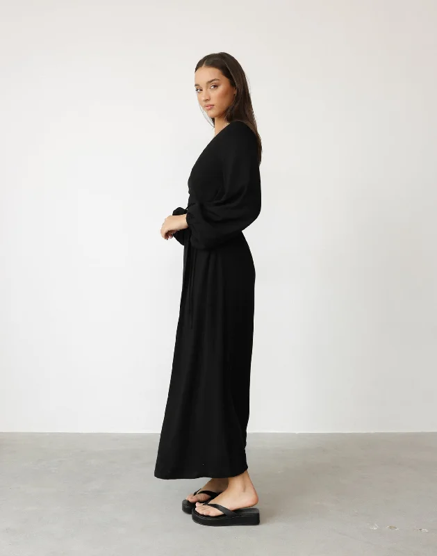 Mori Maxi Dress (Black)