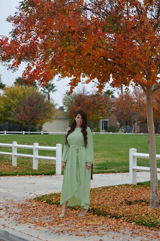 Paris Mint Maxi Dress