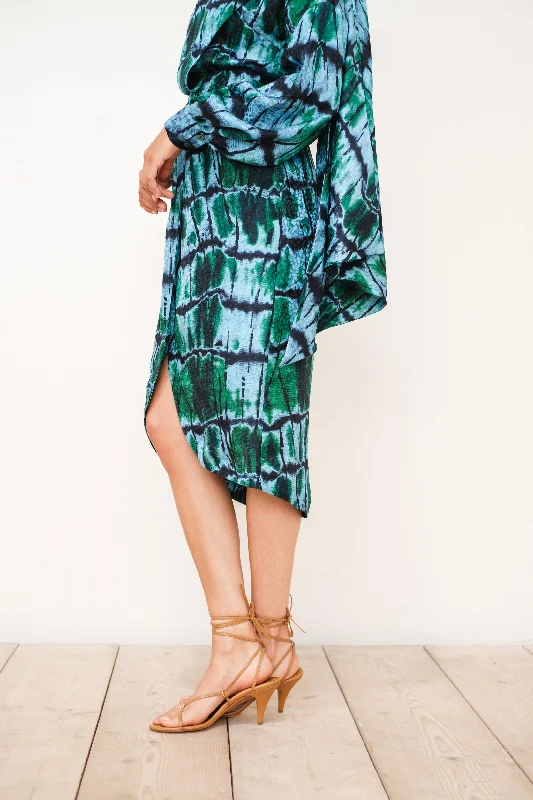 Printed Silk Dress