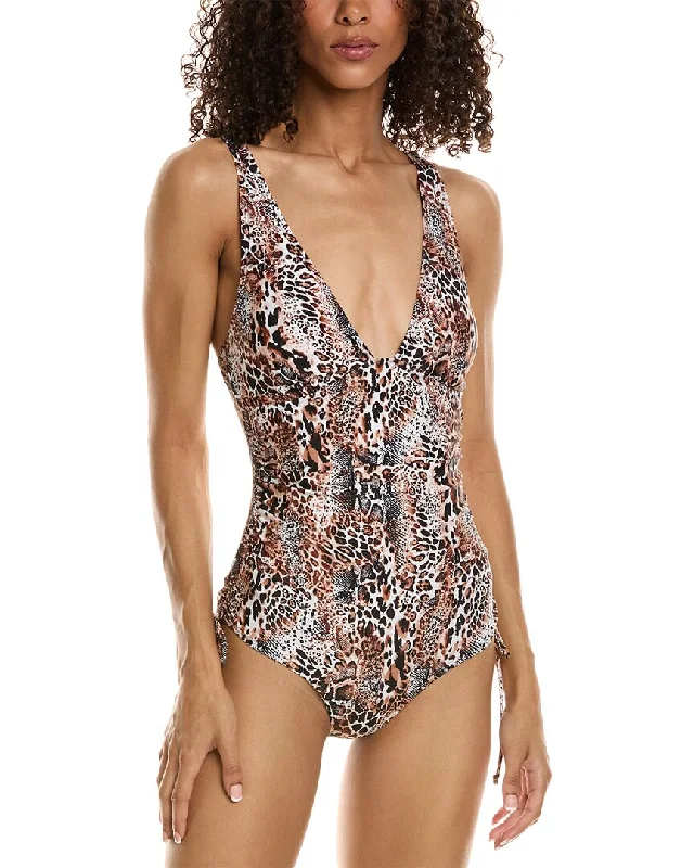 Jones New York Plunge One-Piece