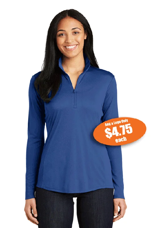 Ladies Sport-Tek® PosiCharge® Competitor™ 1/4-Zip Pullover