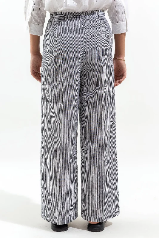 STRIPER WIDE LEG PANTS