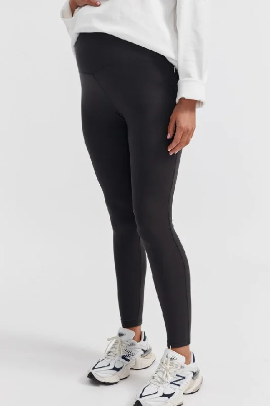 Fold Down Fitted Yoga Pant