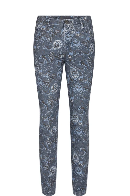 Naomi Paisley Pant in Big Dipper 155240MV1 by Mos Mosh