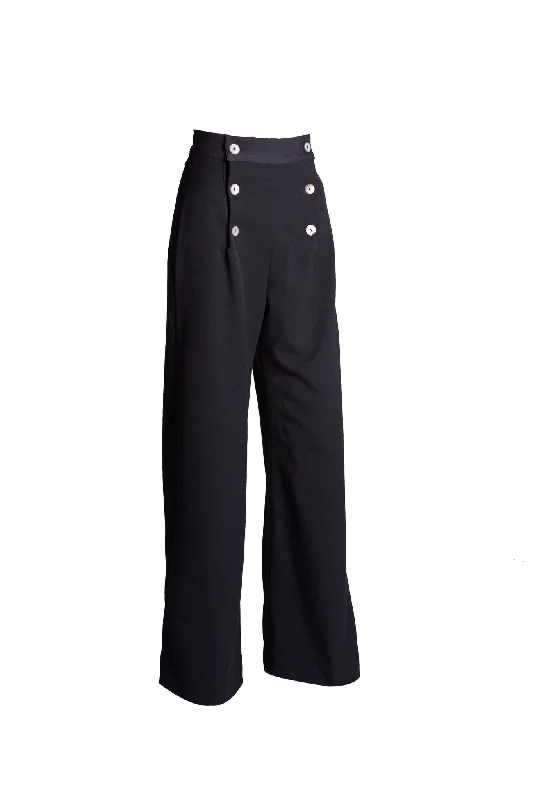 Sailor Pants Black