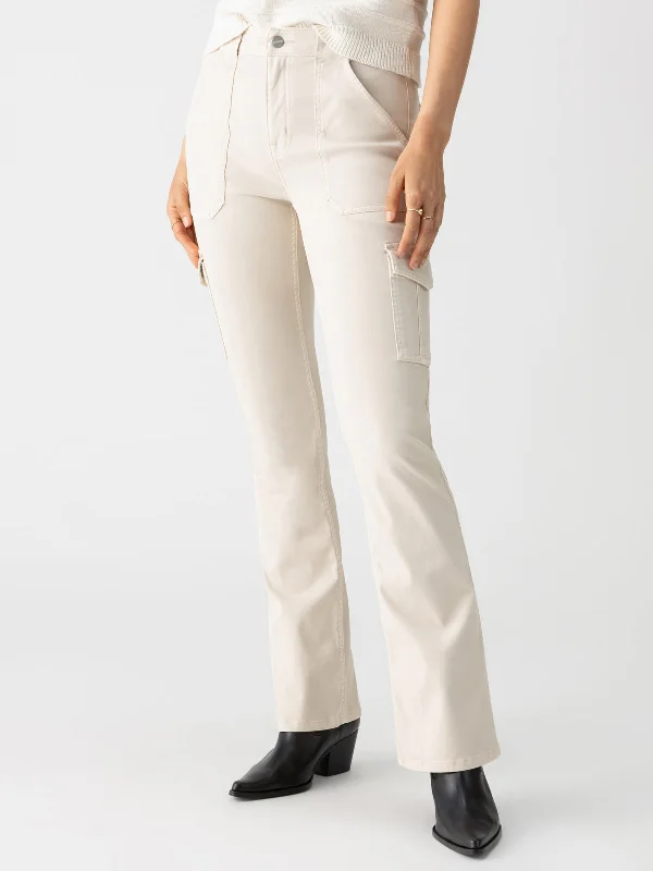 Sculpted Hayden Bootcut Standard Rise Pant Toasted Almond