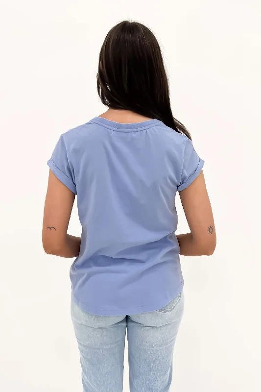 Signature Tee Light Blue