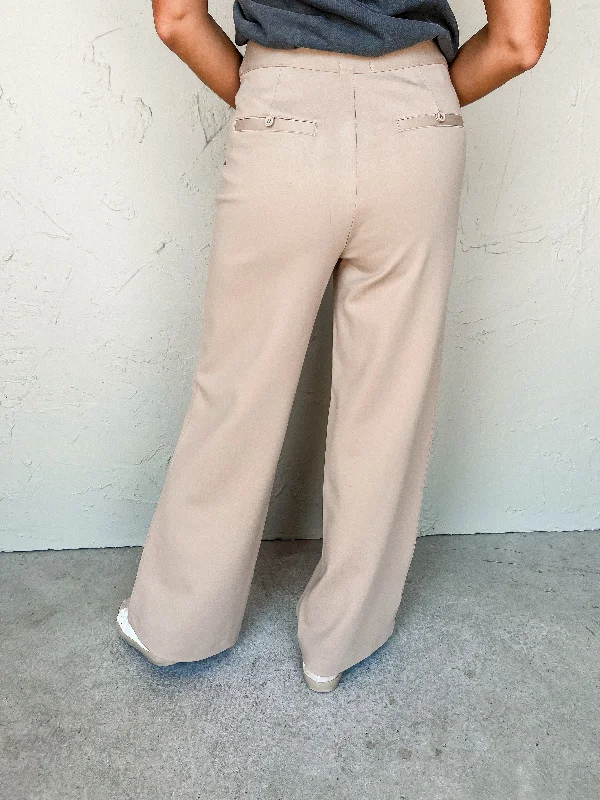 [Z Supply] Do It All Trouser Pant-Putty