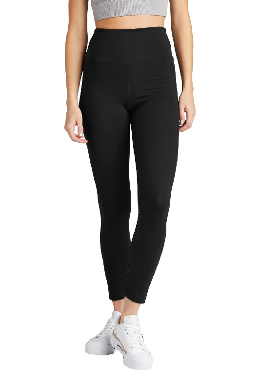 District Womens High Waist Odor Resistant Leggings - Black