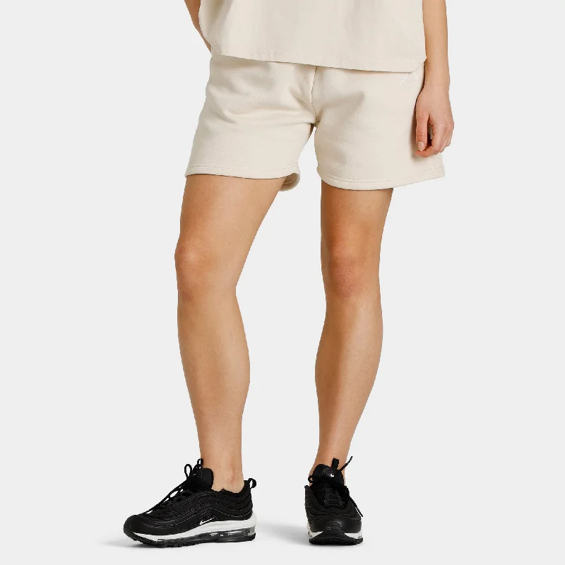 Pink Soda Women's Krome Fleece Shorts / Beige