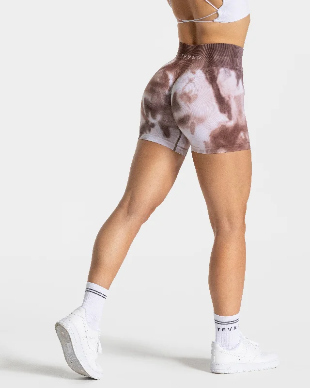 Tie Dye Scrunch Short ""Earth""